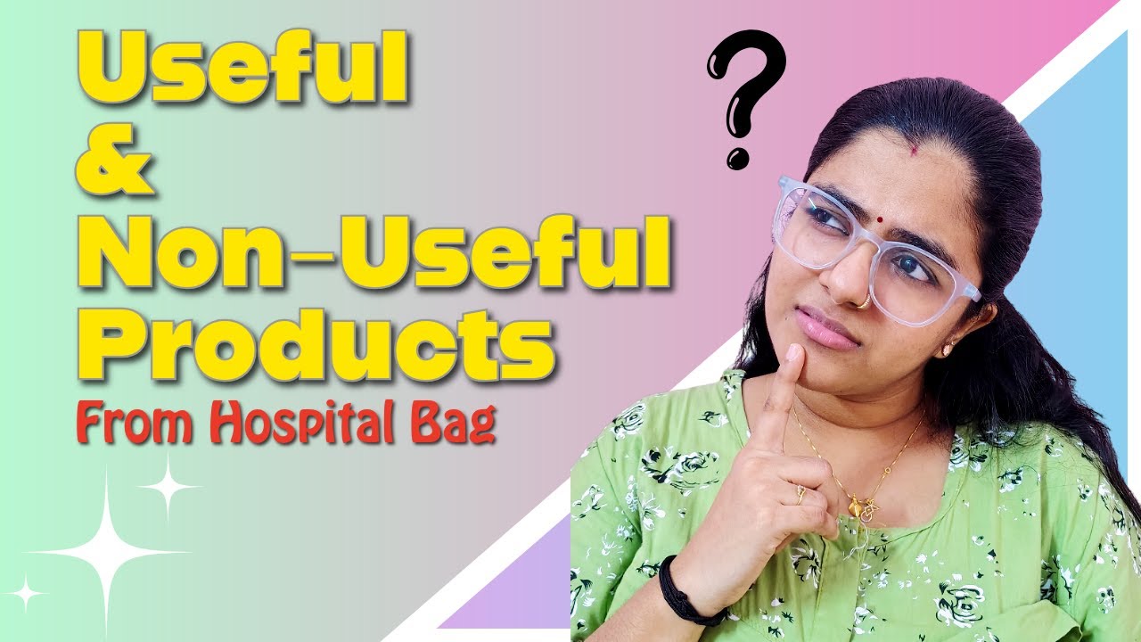 Useful and Non-Useful Products from Hospital Bag🏥👜||How to cut and make cone napkin👶🤗