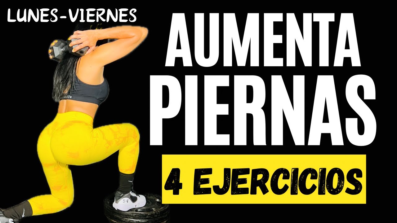 Rutina Para Aumentar Y Tonificar Piernas Entrenando Desde Casa.
