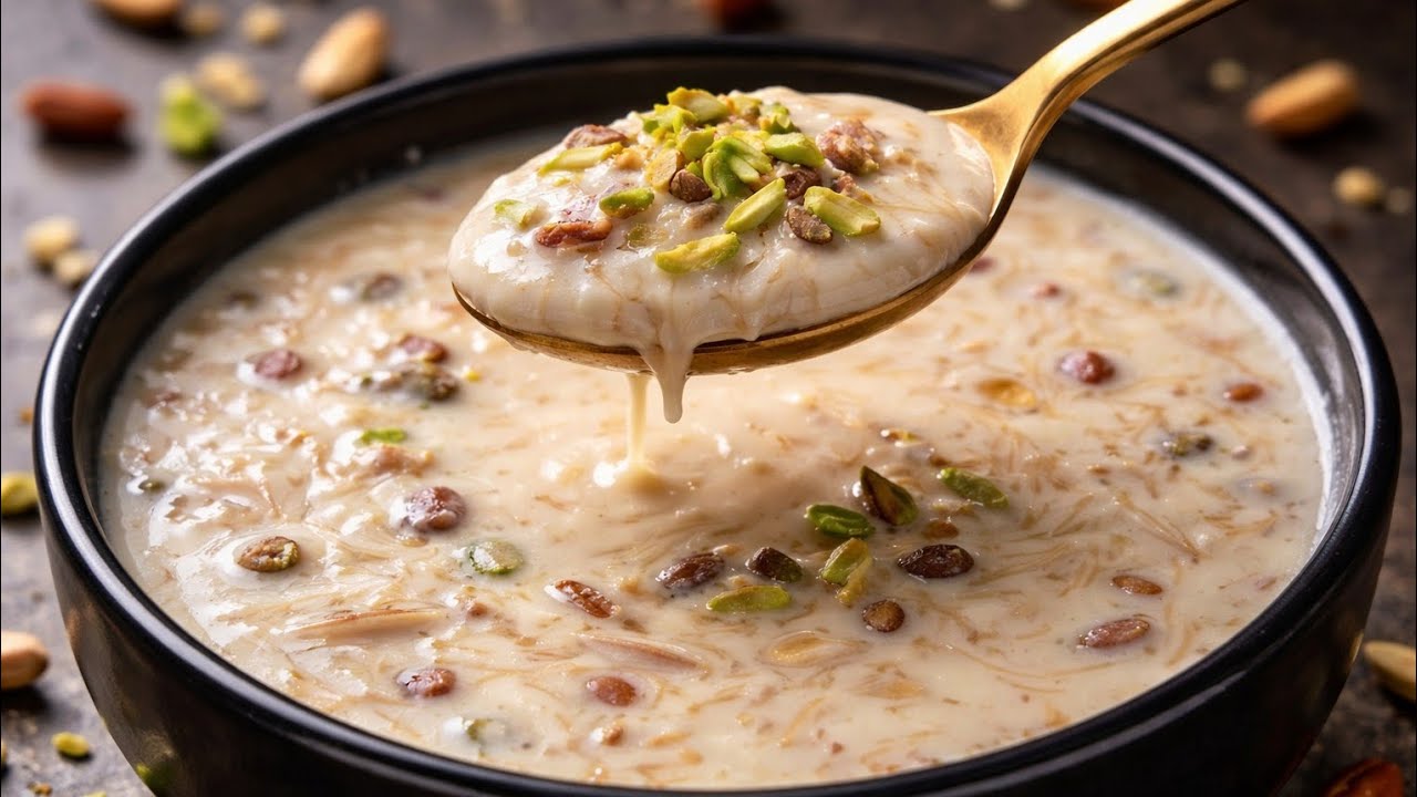 Eid Special Sheer Khurma | Creamy Sheer Khurma Recipe | Eid Special Sheer Khurma