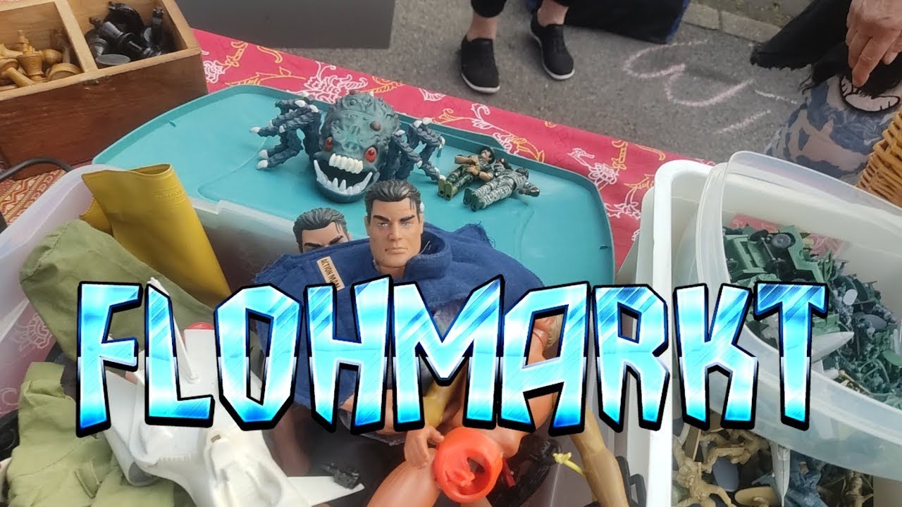 FLOHMARKT LIVE ACTION #63 Games, Actionfiguren & coole Platten - Trödel Haul