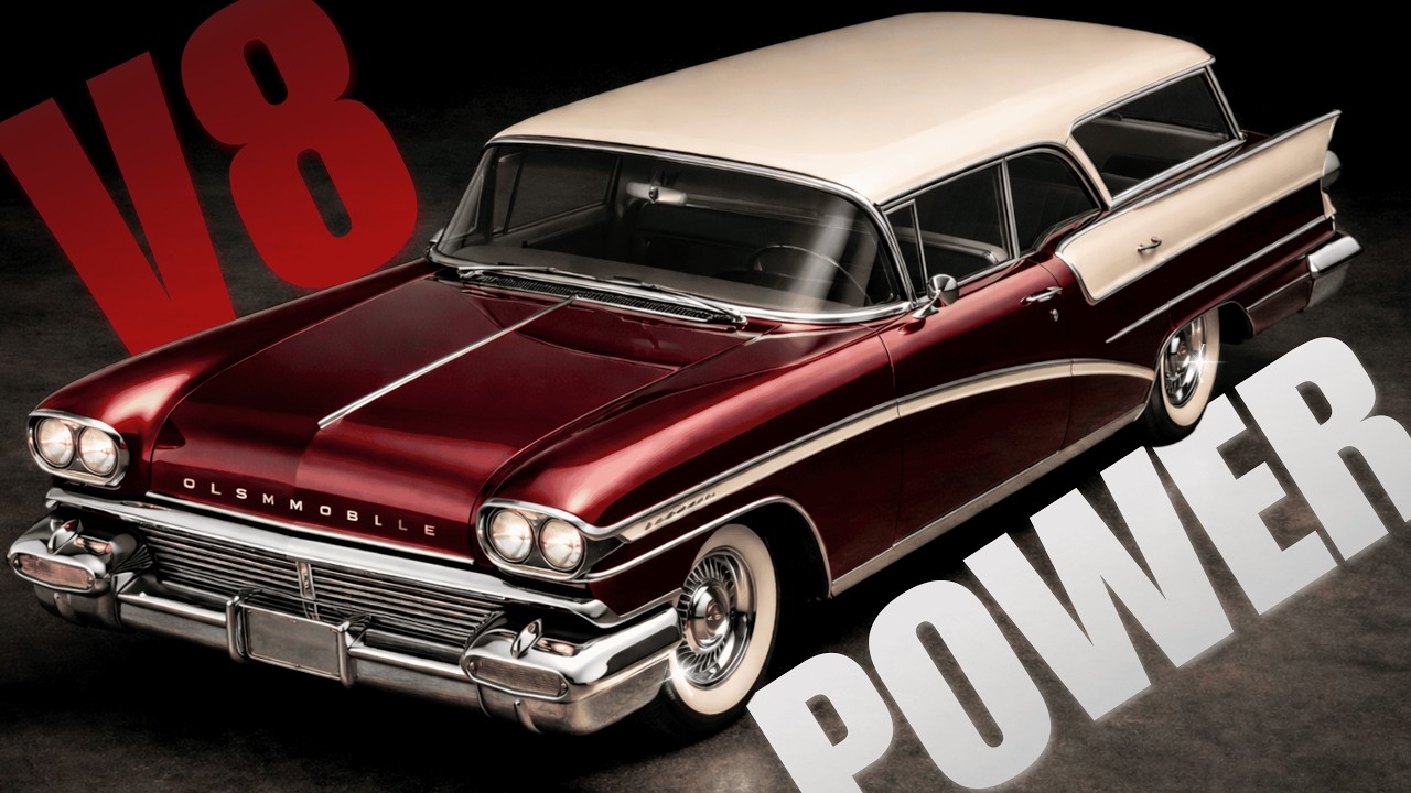 The FASTEST American Wagons of the 1950s: Family Cars with Hidden V8 POWER