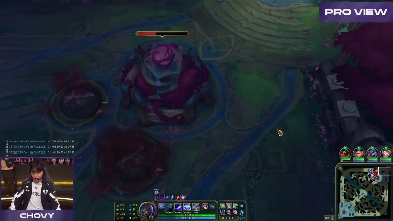 GENG Chovy Ryze Pro View | HLE vs GENG | 2025 LCK Round 3-5 W14D4