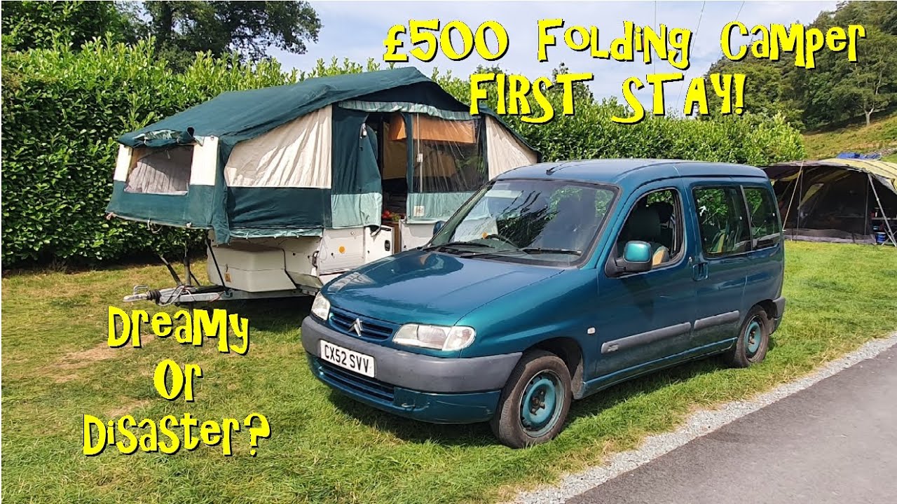 £500 Folding Camper First Stay! Conway Cruiser tested!
