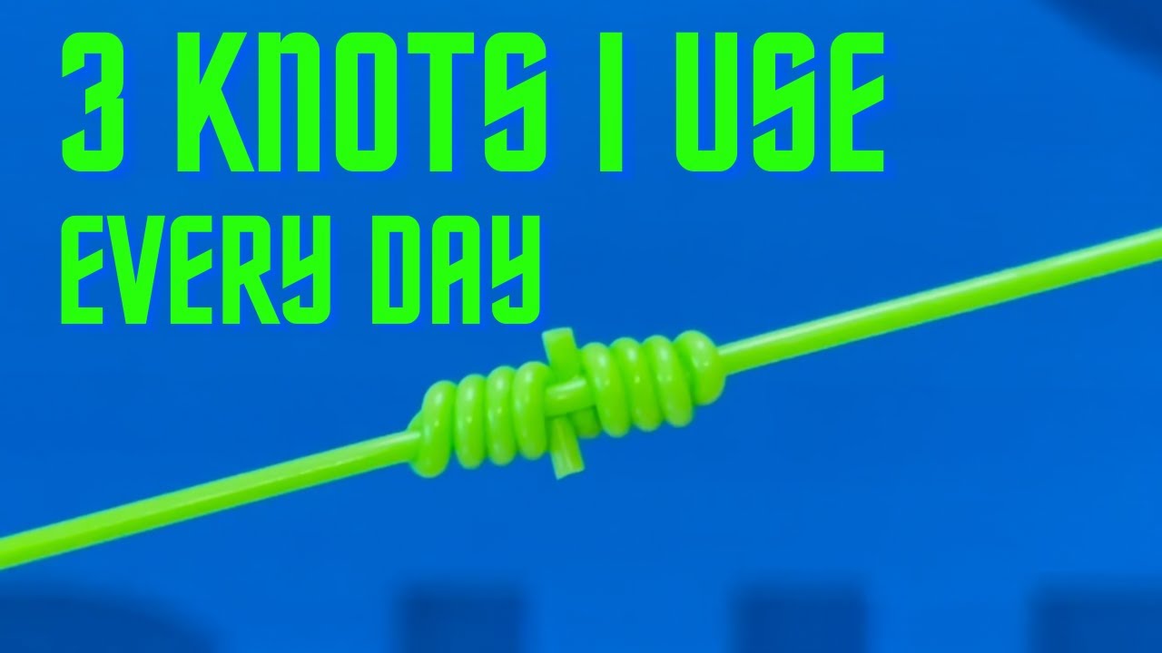 3 узла, которые я использую КАЖДЫЙ ДЕНЬ — нахлыстовая рыбалка