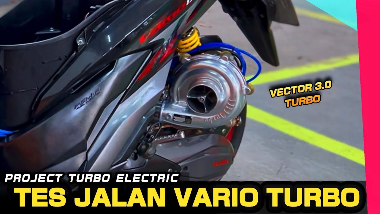 SELESAI PASANG TURBO DI MOTOR VARIO ! TURBO ELECTRIC [PROJECT LAMA]