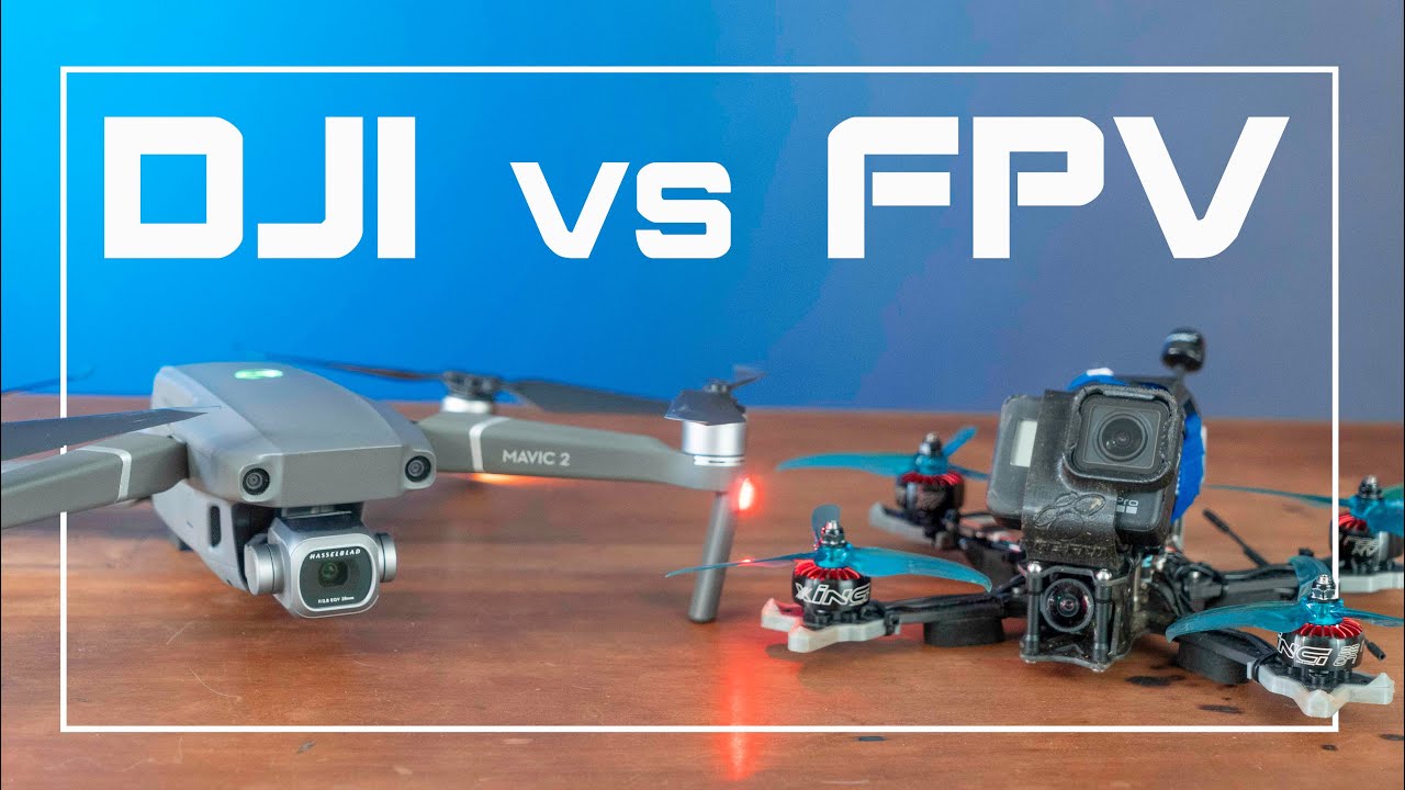 DJI vs FPV SCOPRI LE DIFFERENZE | Che cos'è l'FPV?
