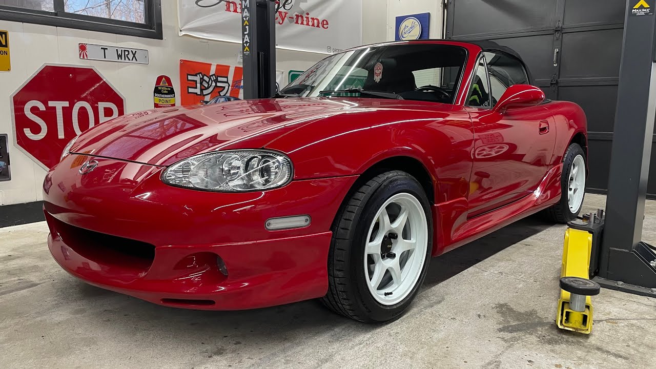 My NB Miata Gets a crazy NEW WHEEL/TIRE SETUP  //  Plus ZR2 update
