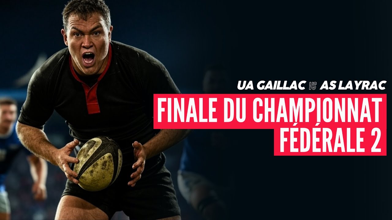 Fédérale 2 : UA Gaillac - AS Layrac (finale 2023)
