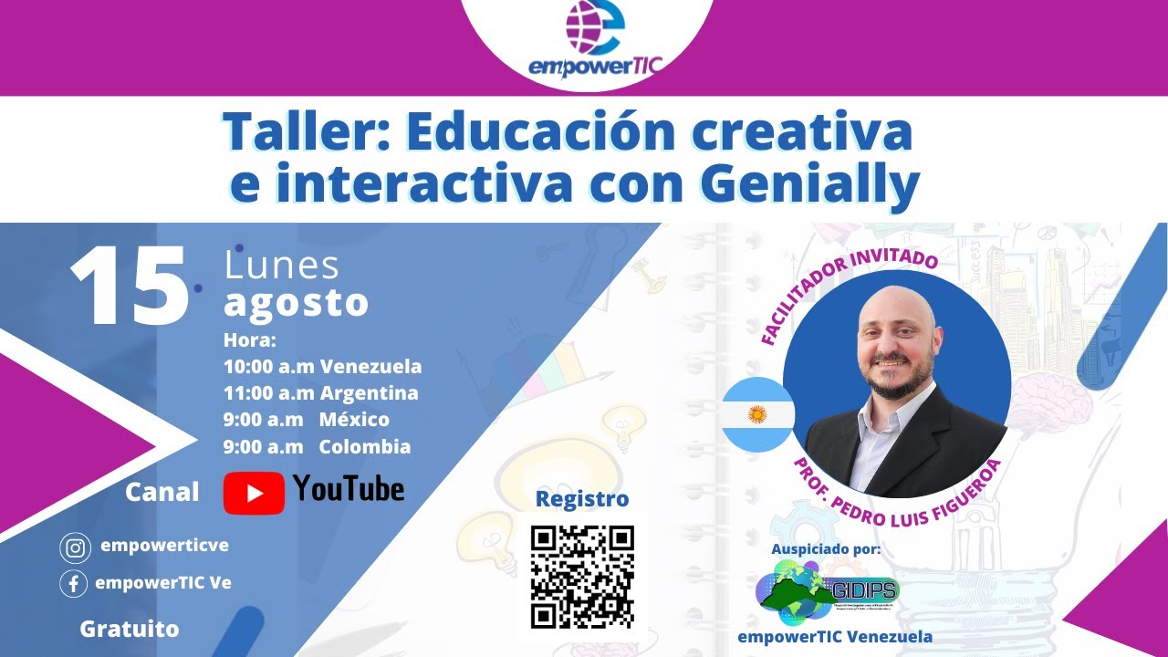 Taller: Educación creativa e interactiva con Genially
