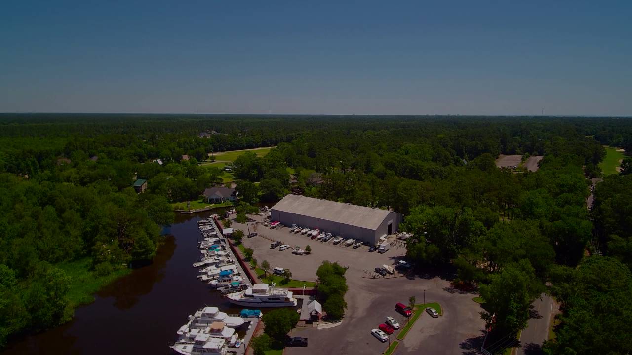 Yuneec Typhoon H - Wacca Wache Marina, Murrells Inlet, SC in 4K
