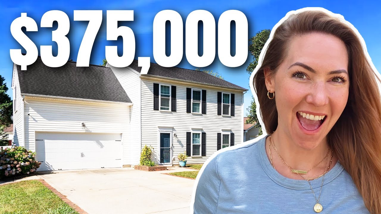 Concord NC Home Tour Under $400K | Charlotte Suburb Living