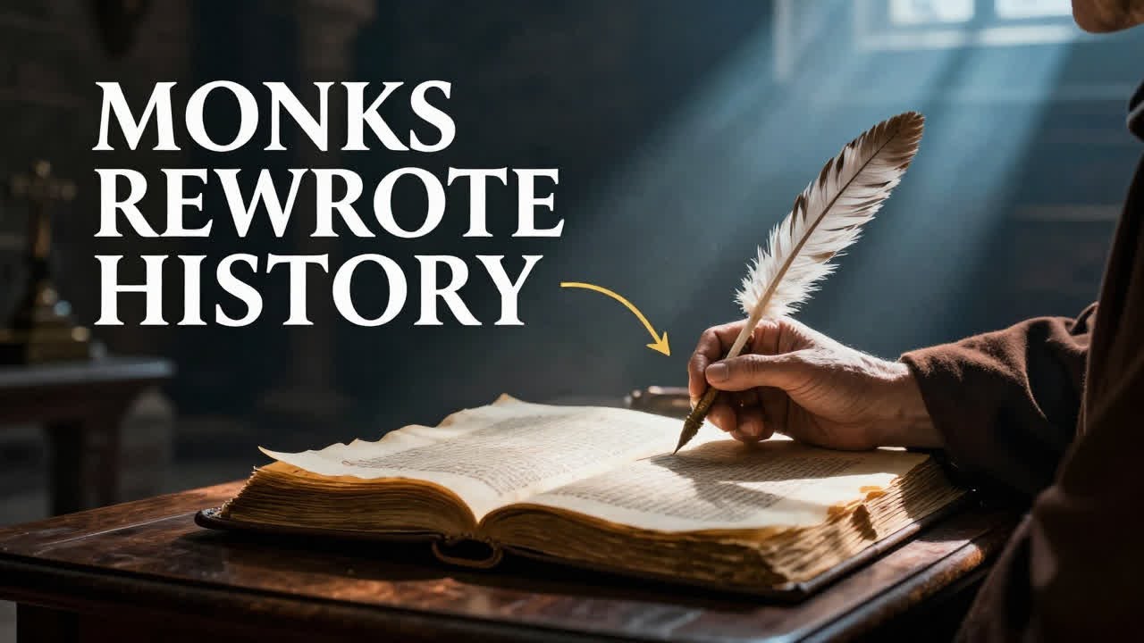 How Monastic Scribes Became The West's UNWITTING Editors