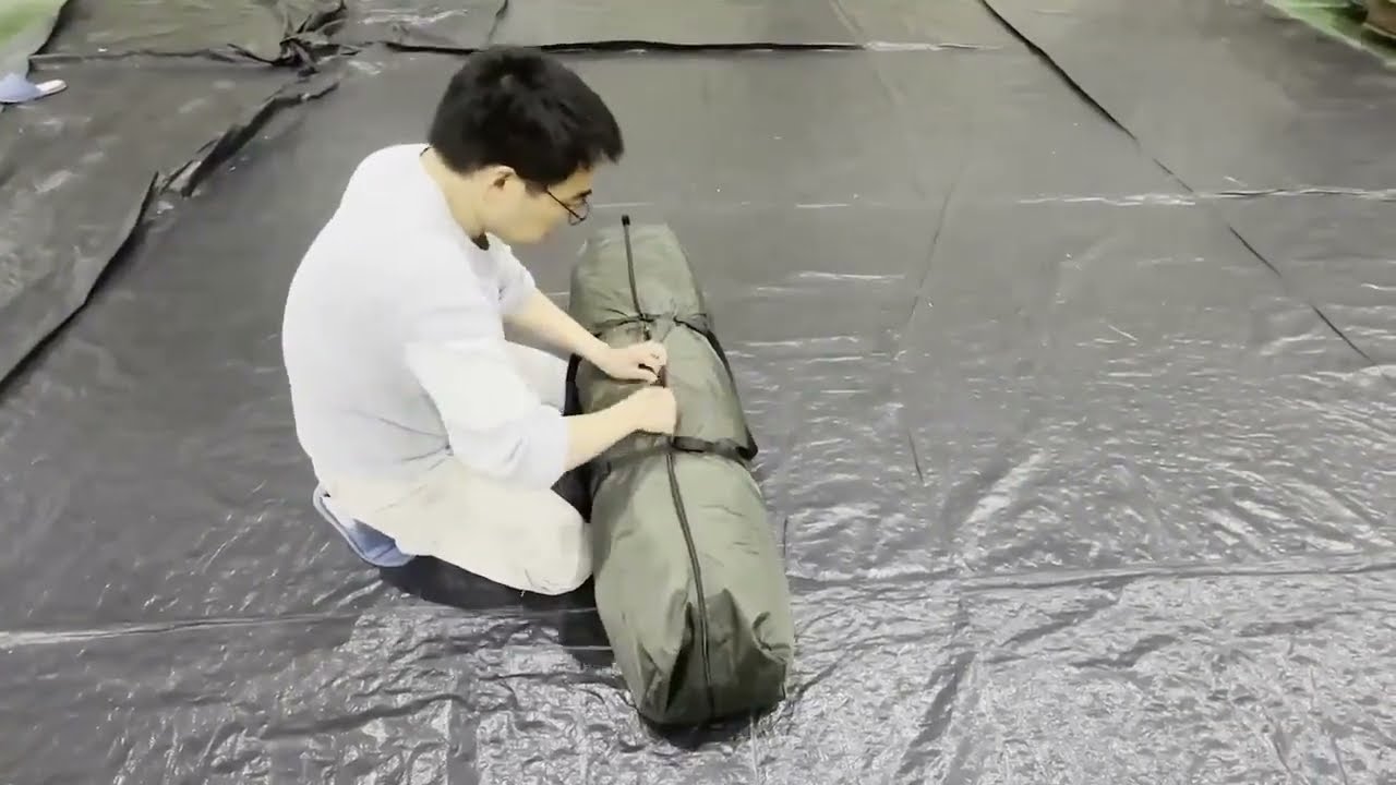 오토 텐트 해체에서 수납까지 빈슨메시프 이지투 리빙쉘