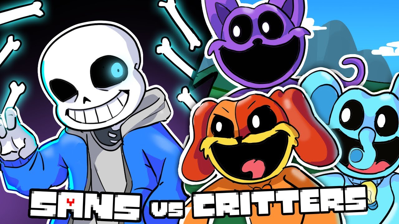 If SANS met THE SMILING CRITTERS (Animation)