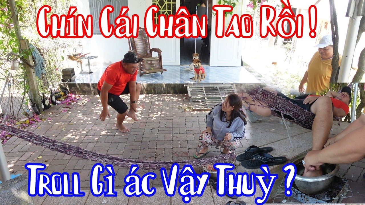 Thuỳ CàLem Xúi Bà Mạnh Hầm Giò Bà Bé Cho Bỏ Tật Ngủ Trưa