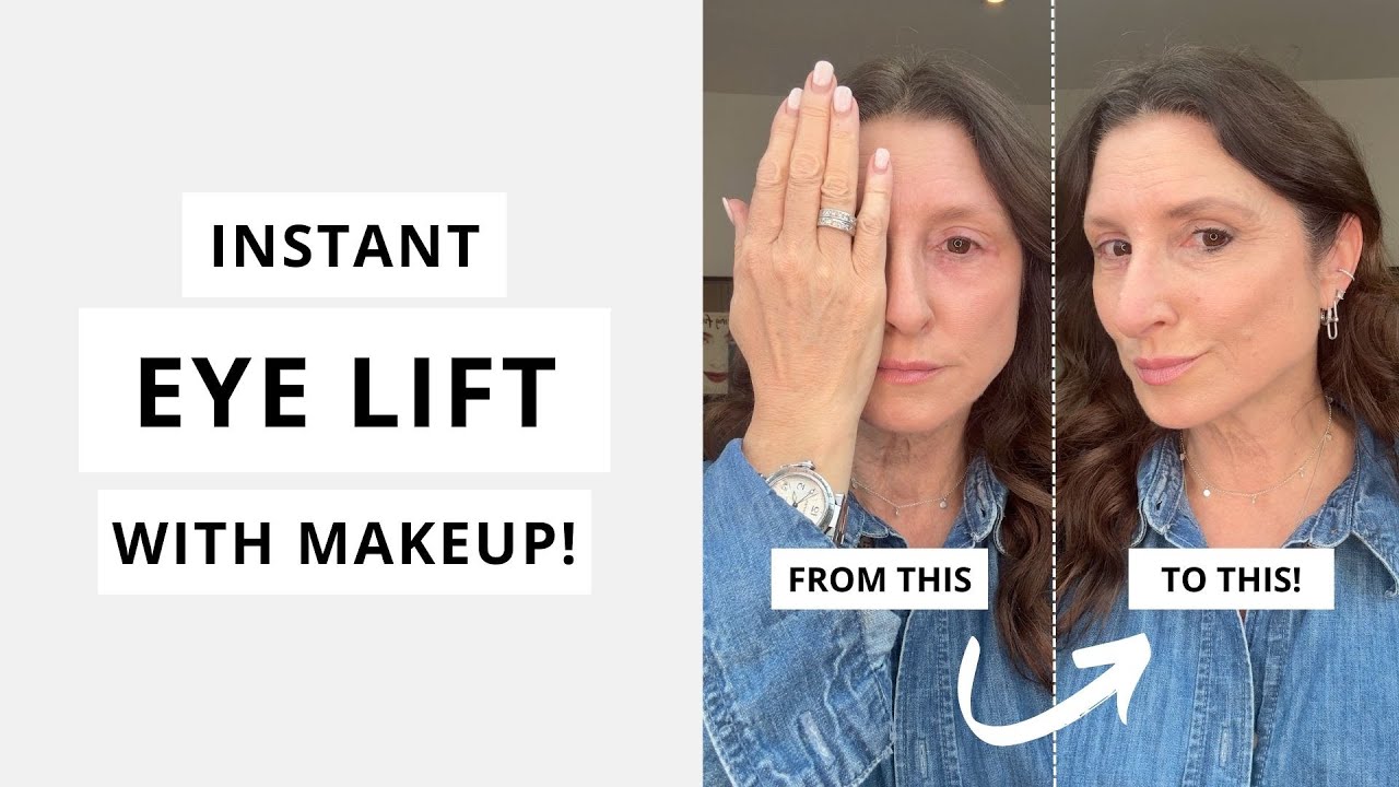 Instant Eye Lift with Makeup – Easy Tips for a Lifted, Wide-Awake Look!