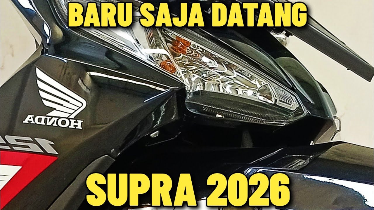 HONDA SUPRA TERBARU SUDAH DATANG JADI SEKEREN INI TAMPILANNYA SEKARANG VERSI YANG SANGAT KAMU TUNGGU