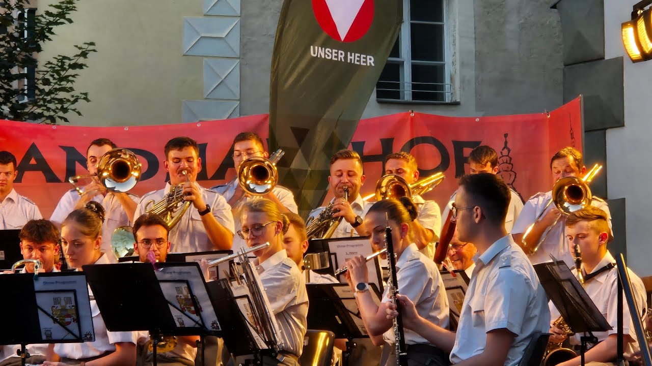 Militärmusik Kärnten - Konzert im Landhaushof 2024