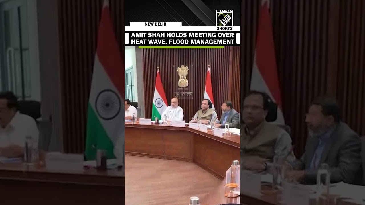 Amit Shah holds meeting with officials over heat wave and flood management ahead of El-Ni&ntilde;o