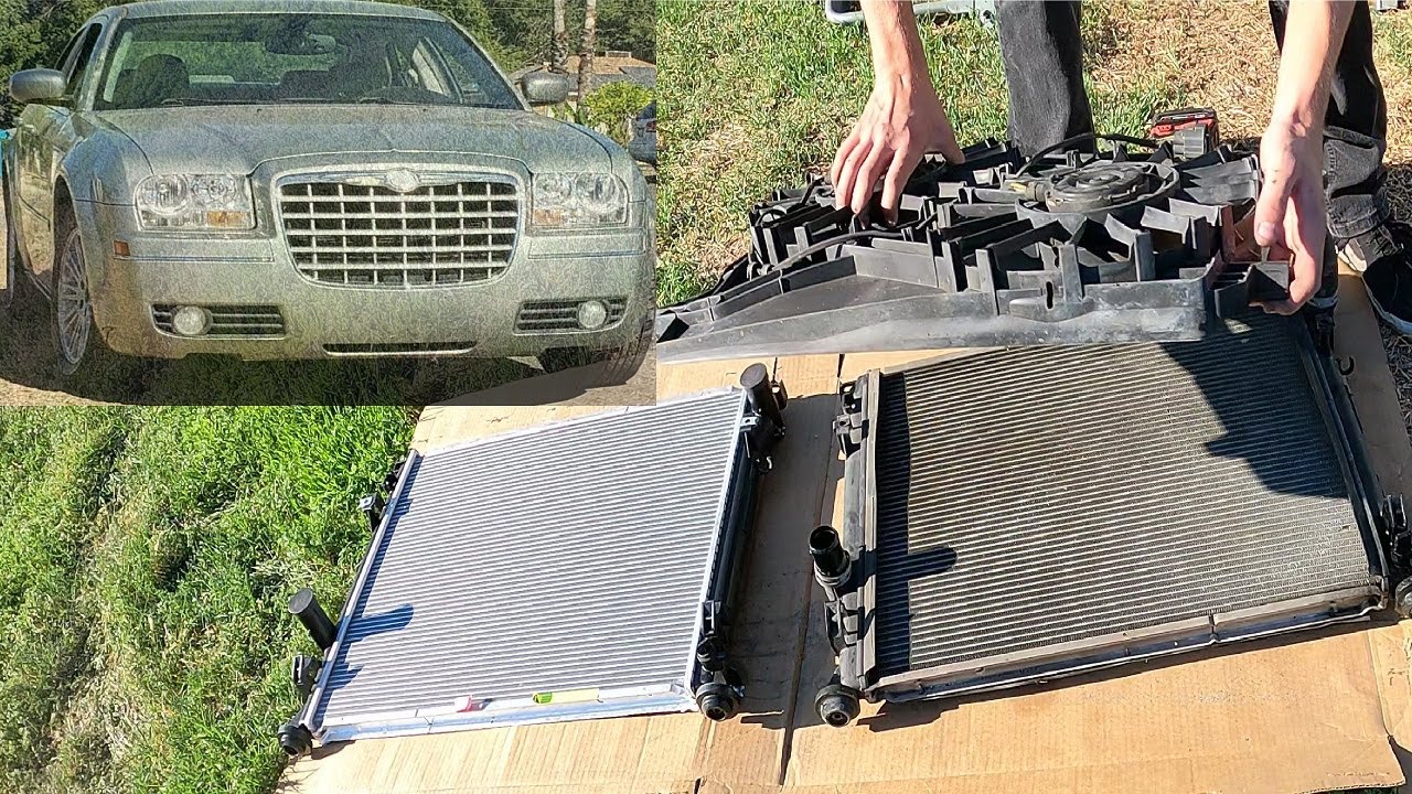 How to change radiator on 06 Chrysler 300 3.5 liter