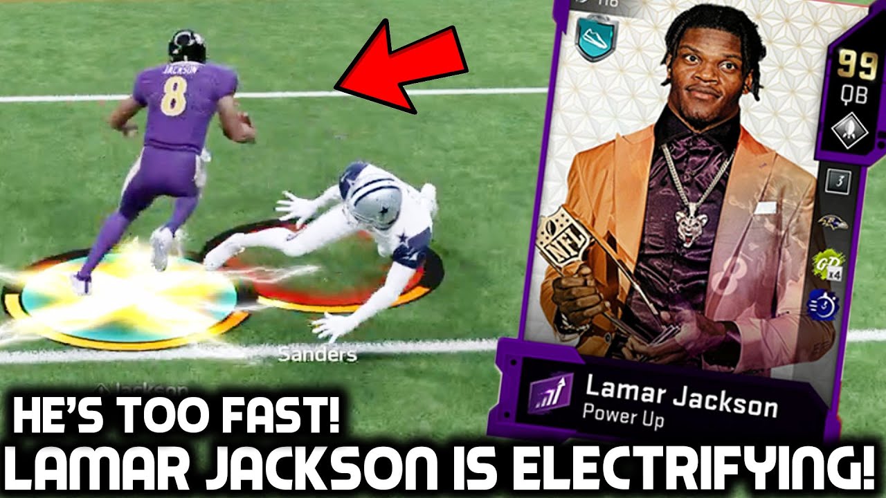 MVP LAMAR JACKSON IS A MADDEN CHEAT CODE! HE'S TOO FAST! Madden 20 Ultimate Team