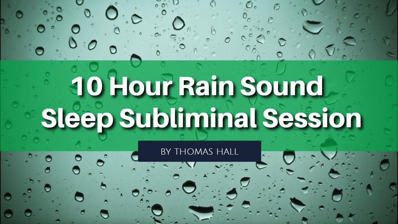 Embrace Your Body & Feel Amazing - (10 Hour) Rain Sound - Sleep Subliminal - By Minds in Unison