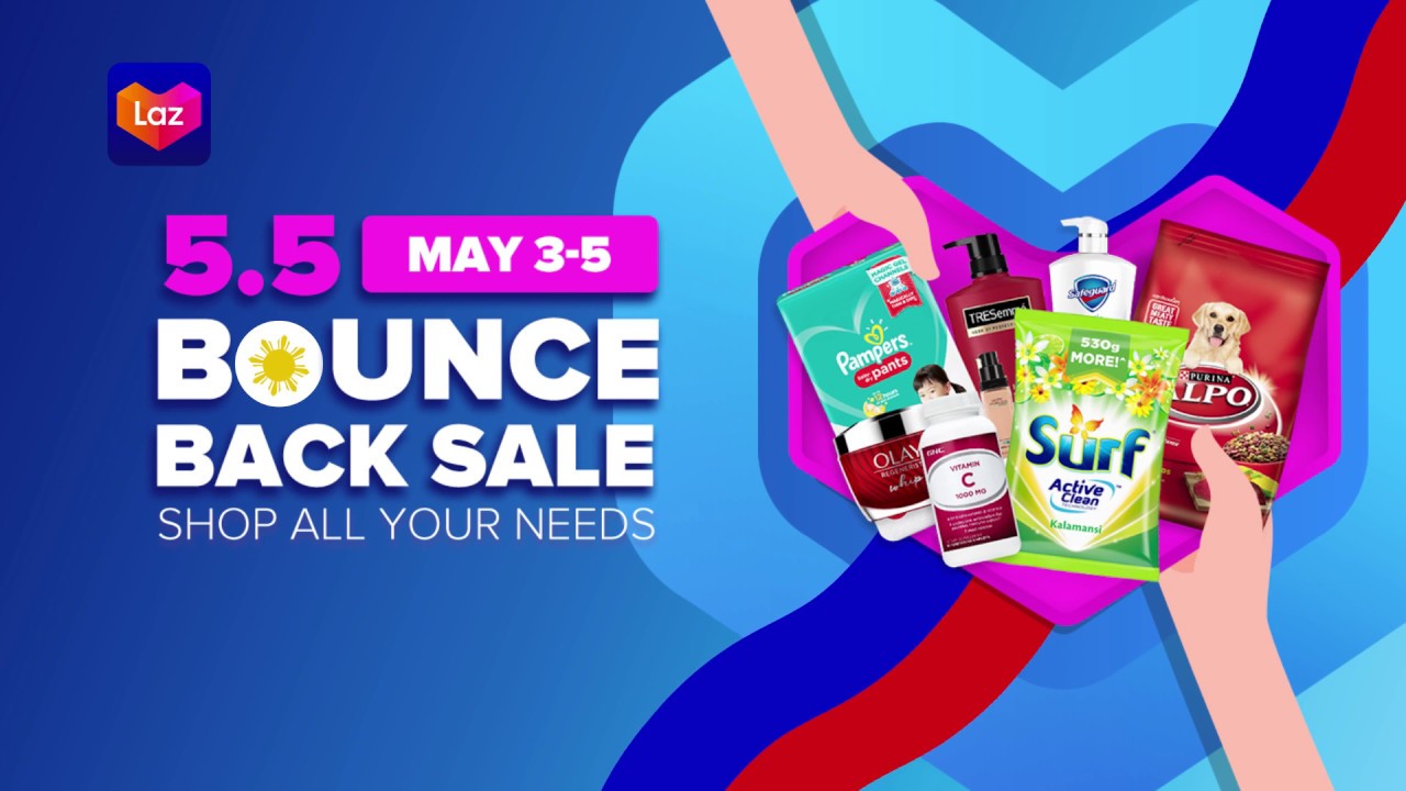 Lazada 5.5 Bounce Back Sale