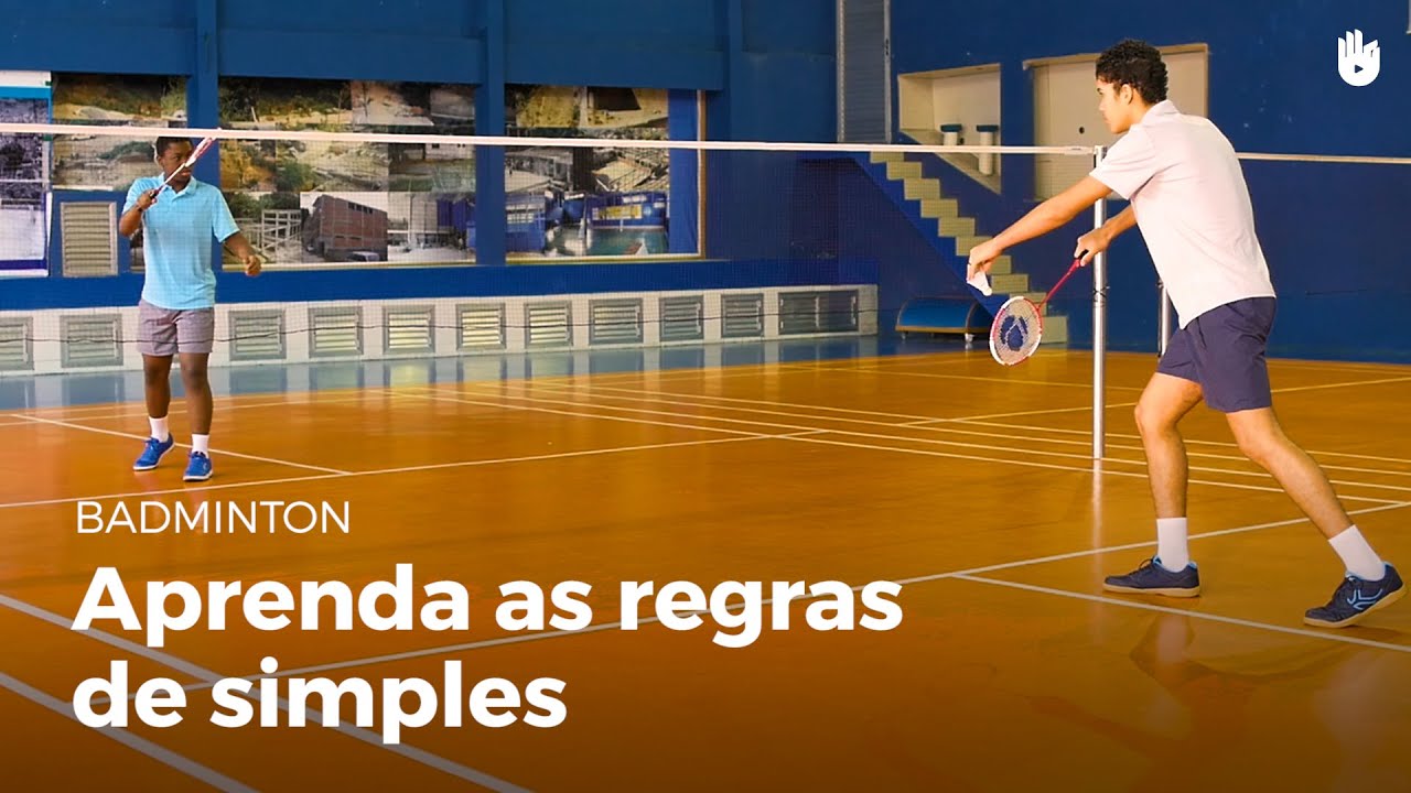 Aprenda as regras de simples | Badminton