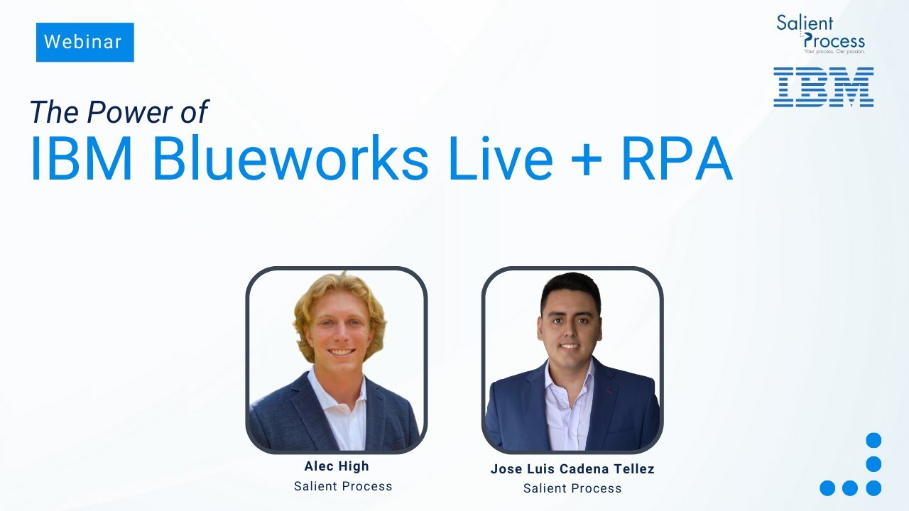 The Power of Blueworks Live and RPA Webinar