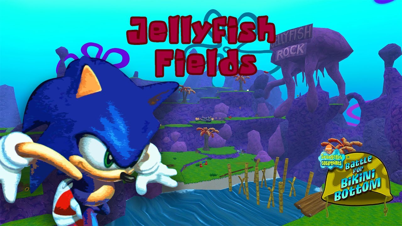 Sonic Adventure DX Mod - Jellyfish Fields from Battle for Bikini Bottom