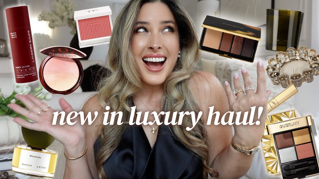 Новинки в коллекции Luxury Haul: новые новинки косметики класса люкс, праздничные коллекции и пре...