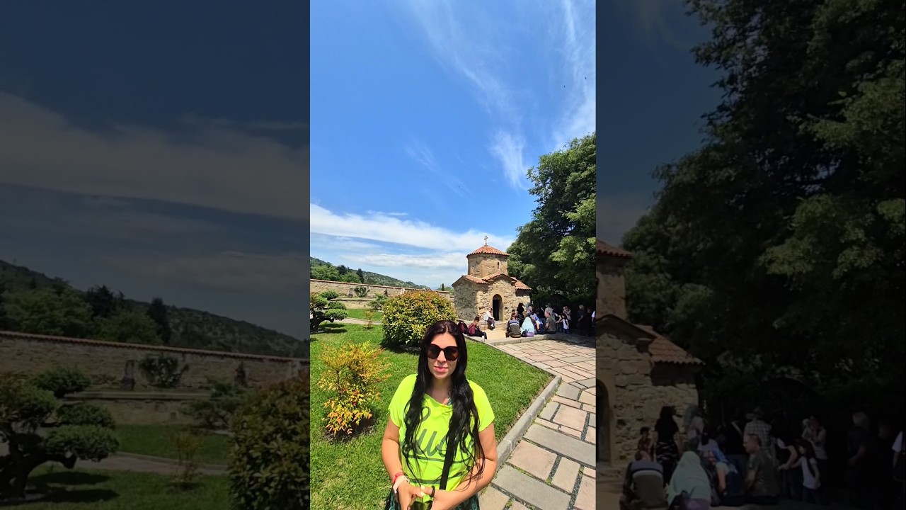 Mcheta, Szent Kereszt kolostor r&ouml;vid bemutat&aacute;sa