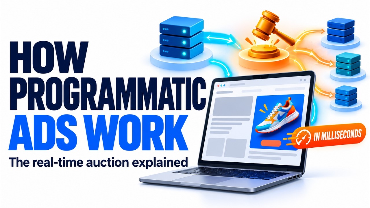 How Programmatic Advertising Works | DSP, SSP & Real-Time Bidding Explained