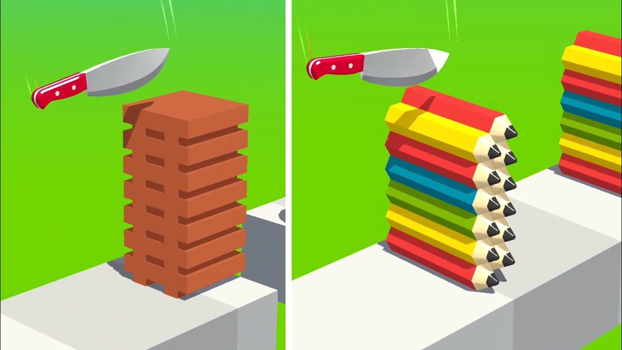 Slice It All Game! Very Satisfying and Relaxing ASMR Slicing Video NEW UPDATE