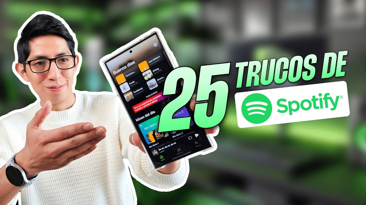 &iexcl;LOS MEJORES TRUCOS de Spotify en un video!