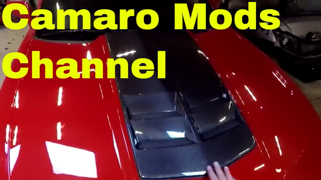 Camaro Hood Heat Extractor installation Pt 2