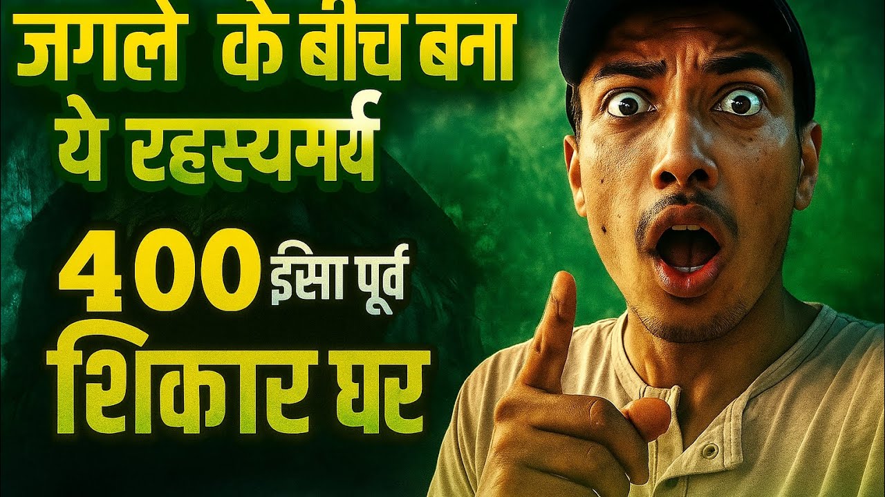 Jungle ke Beech Chhupa 400 Saal Purana Shikar Ghar 🏚️ | Real Hidden Place