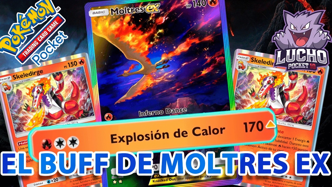 ¡QUE CARAJOS xD! HICE QUE MI MOLTRES EX META 170 DE DAÑO GRACIAS A SKELEDIRGE y SI QUE REVIENTA