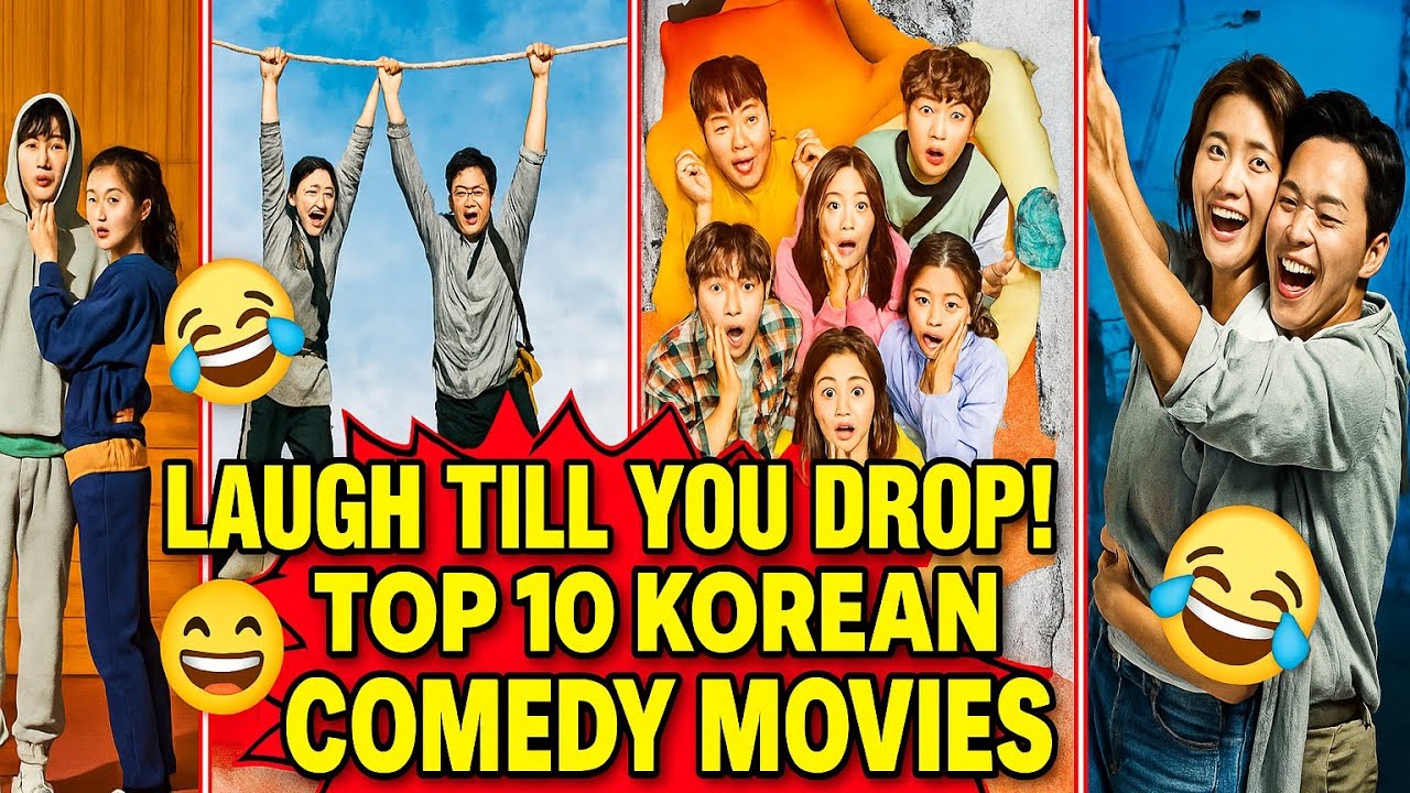 Top 10 Korean Comedy Movies in Hindi 😆 | Hindi Dubbed on Netflix, MX Player & YouTube