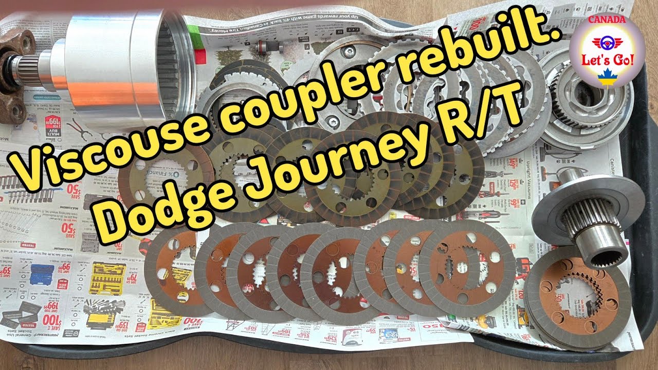 Viscouse coupler rebuilt. Dodge Journey R/T