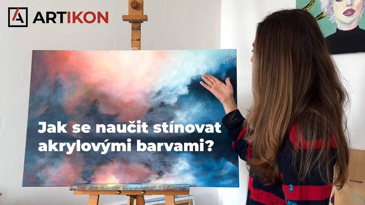 Jak se naučit stínovat akrylovými barvami?🎨