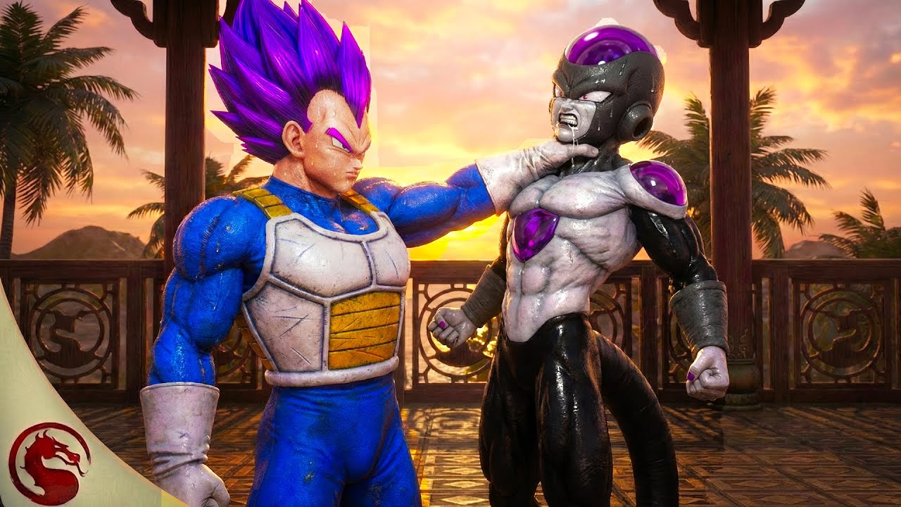 [MK1] Ultra Ego Vegeta Vs Black Frieza But Accurate!