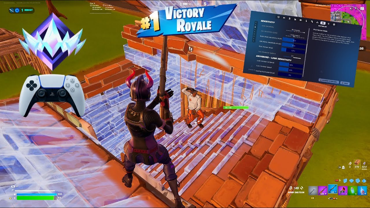 *UPDATED* BEST Controller Settings For Fortnite Chapter 6! (PS5/XBOX/PS4/PC)