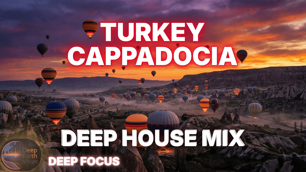 Deep House 2026 🇹🇷 Turkey | Cappadocia Sunrise Balloons | Focus Music for Deep Work