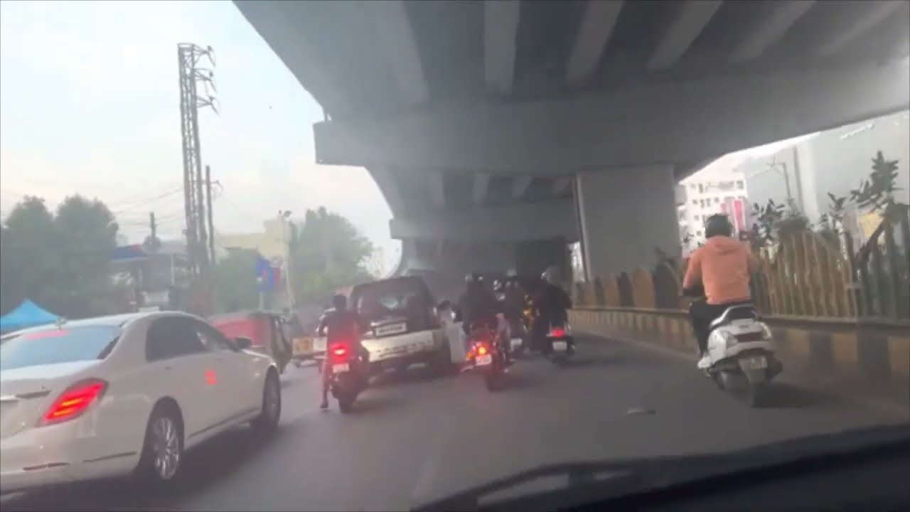 Hyderabad Tour : Tolichowki - Shaikpet Main Road