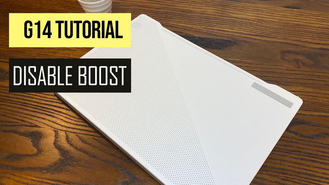 How to disable boost in Asus ROG Zephyrus G14