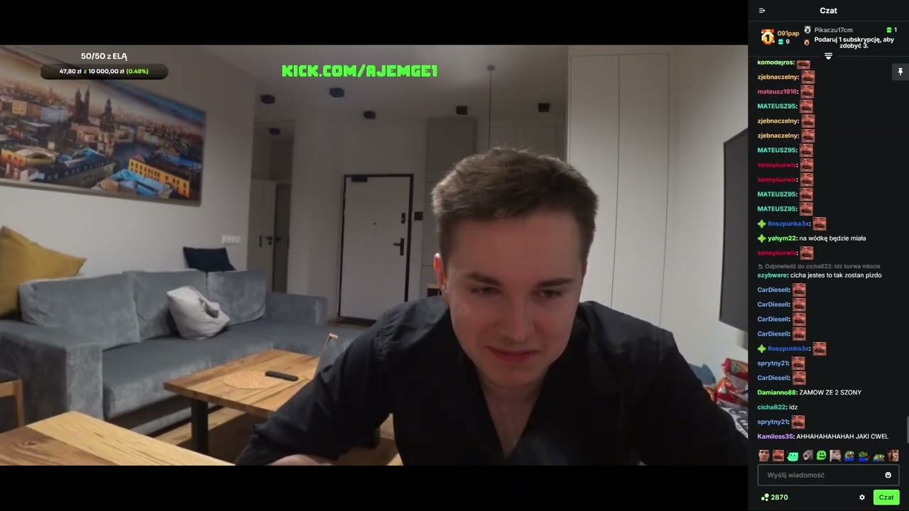 CAŁY VOD I CZAT NA ŻYWO ELA GAWIN AJEMGE1