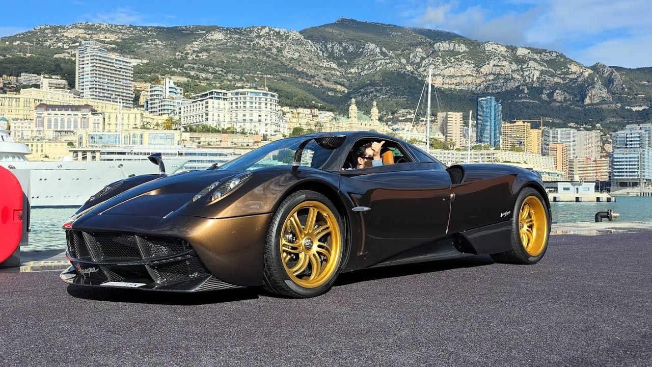 Billionaires Supercars spotting winter in Monaco