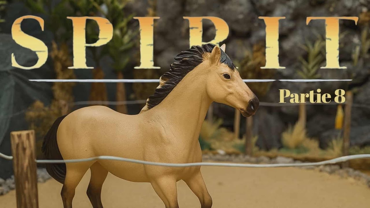 Schleich - Film Spirit partie 8 - version française : L'attaque au village !
