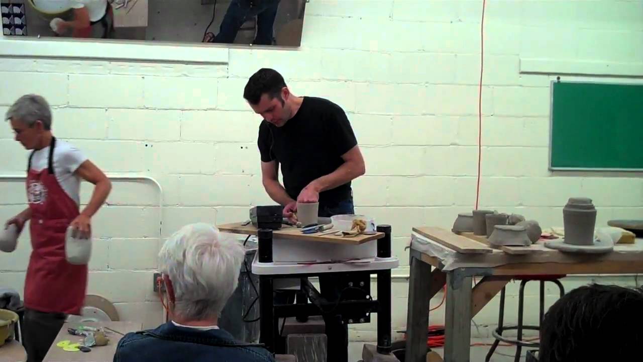 American Pottery Festival Artist Demonstration 1